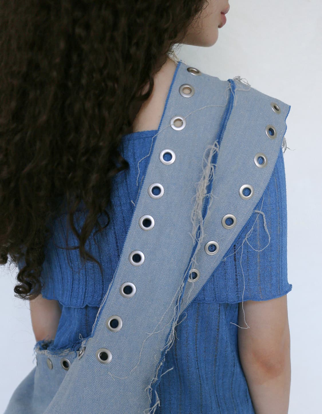 폴리수엠 Big Crossbodybag Denim blue 상품이미지6