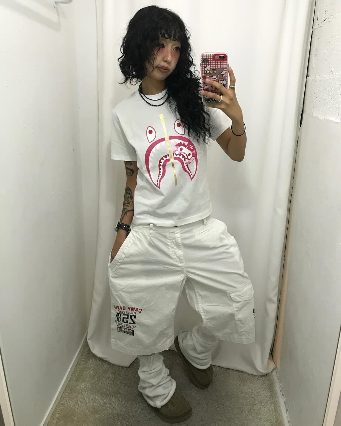 Baby Milo Shark Printing T-shirt ( 새상품 ) 상품이미지3