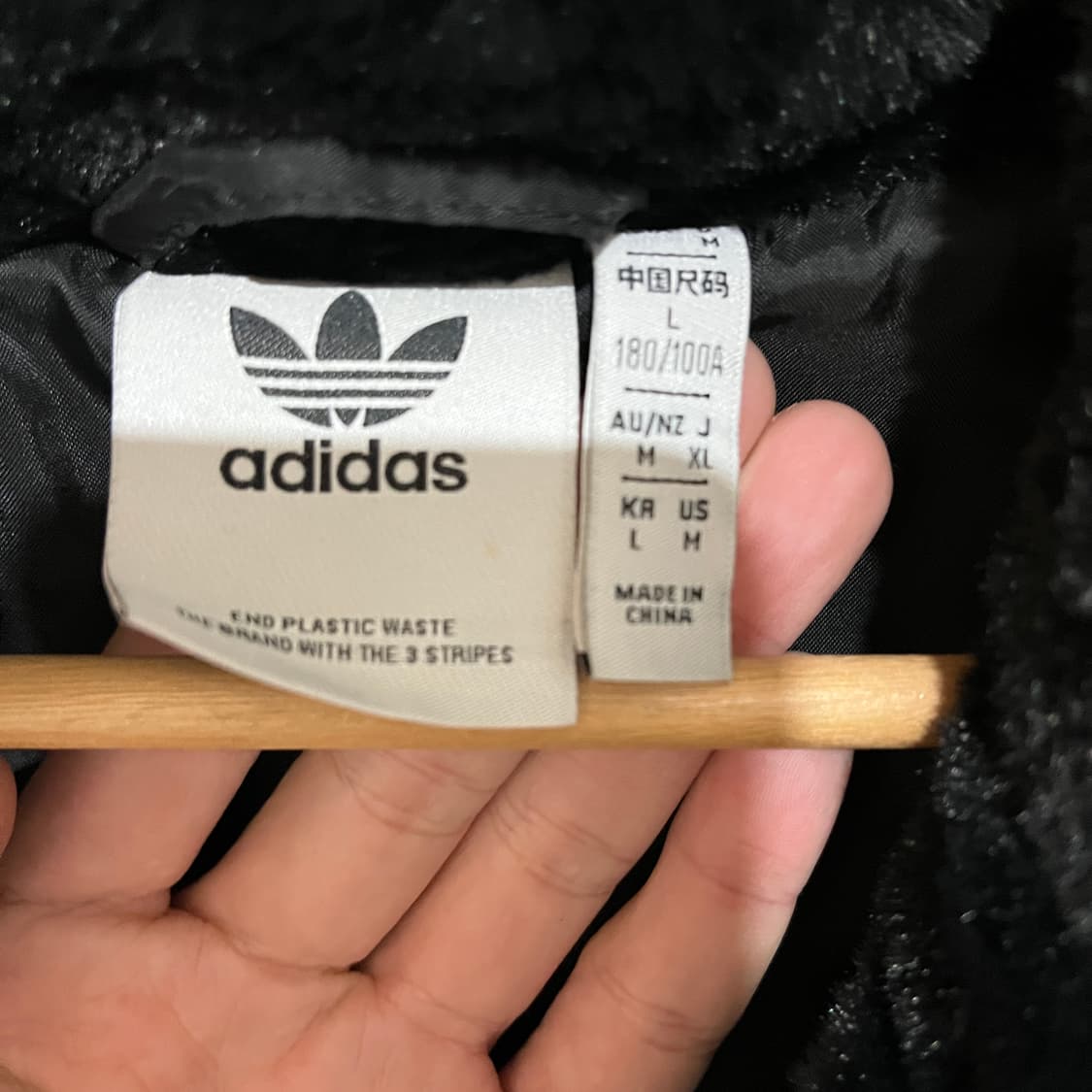 [L] 아디다스 오리지널 빅로고 퍼 자켓 (공용) 상품이미지5