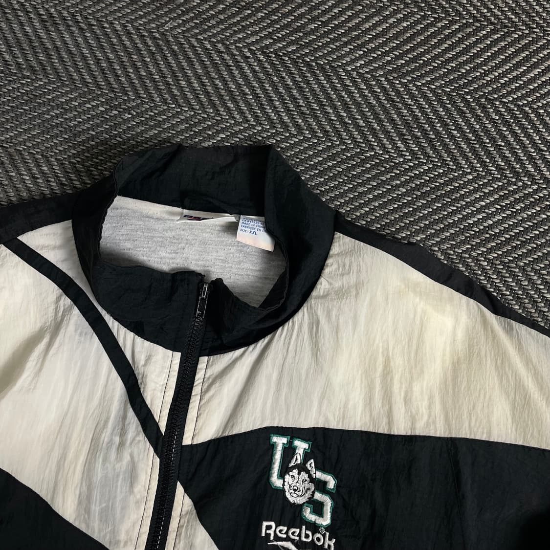 00s 리복 올드스쿨 박시핏 나일론 트랙자켓y 3453 상품이미지4