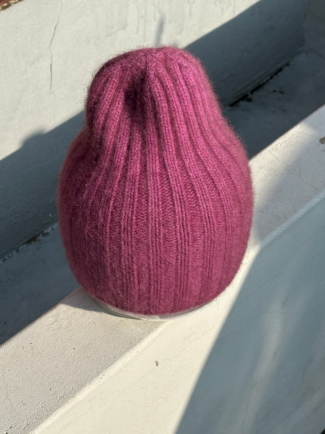 [M] 빈티지 골지 울 니트 비니 모자 Australia made 상품이미지1