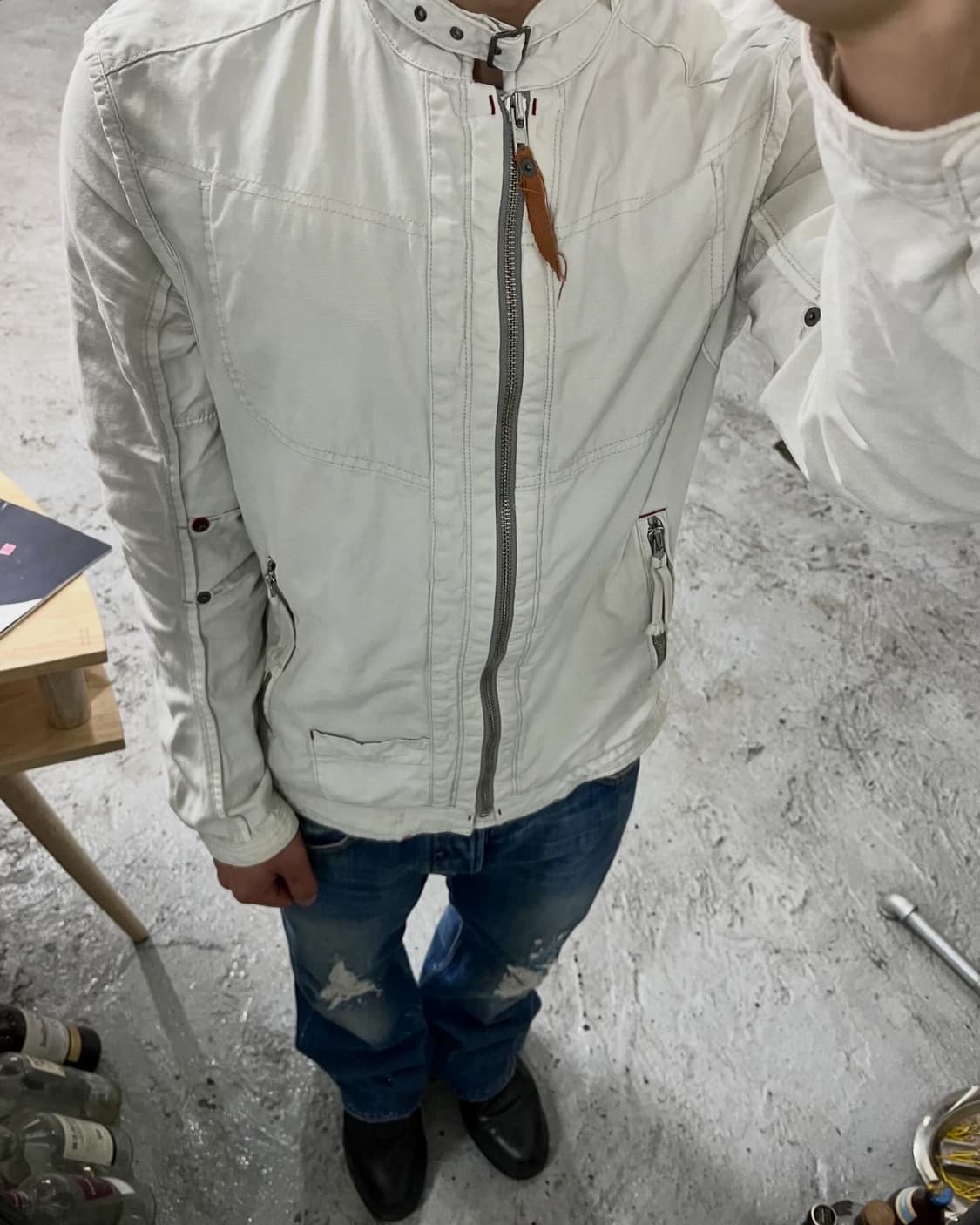 Ball biker jacket 상품이미지1