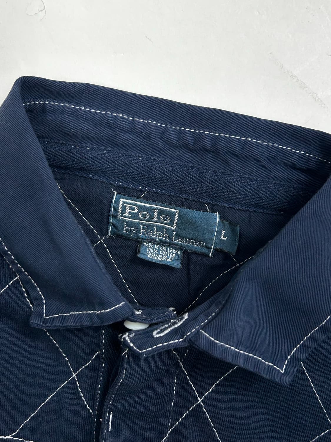 폴로 랄프로렌 네이비 빅포니 럭비 pk L 상품이미지5
