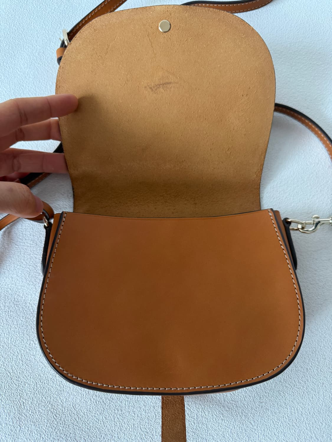 MADE IN ITALY 레더 크로스백 상품이미지7