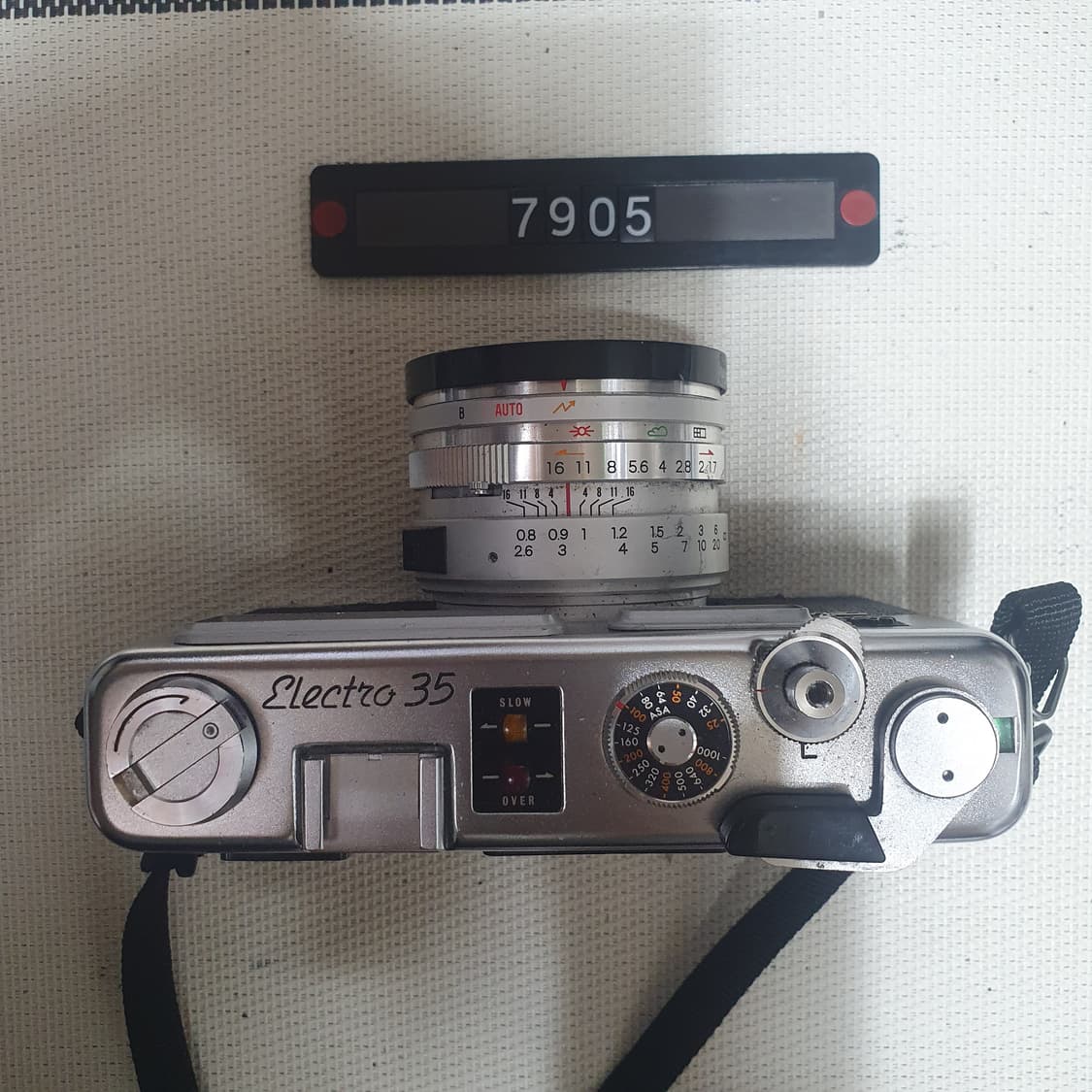 야시카 일렉트로 35 GS 필름카메라 실버바디 상품이미지3