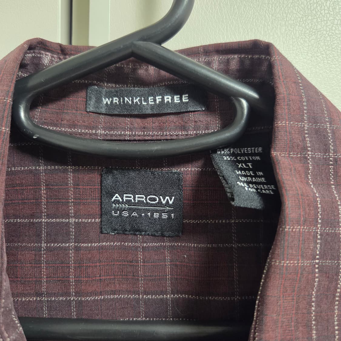 Arrow 아메리칸 체크 셔츠 2XL-3XL(110-115) 상품이미지2