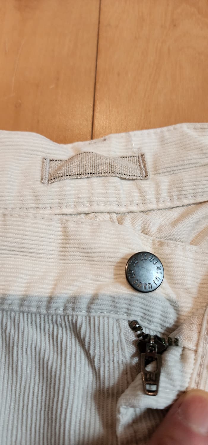 유니클로 코듀로이 팬츠 34 크림 상품이미지3