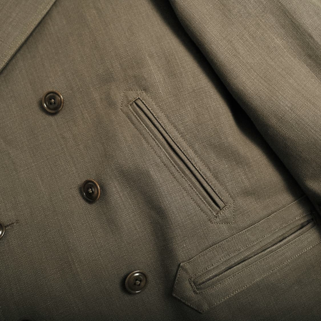 사운드맨 로열 네이비 리퍼 자켓 38사이즈 soundman 상품이미지7