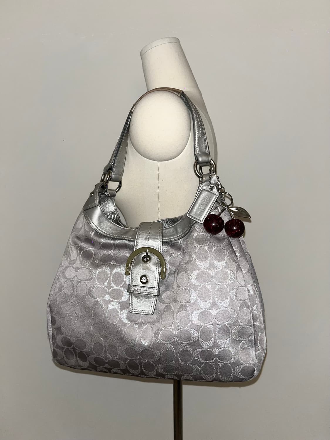 Coach Silver Hobo Bag 상품이미지1