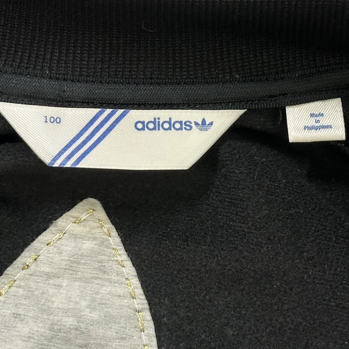 아디다스 빈티지 올드스쿨 여성 빅로고 검골 져지 여성L 상품이미지7
