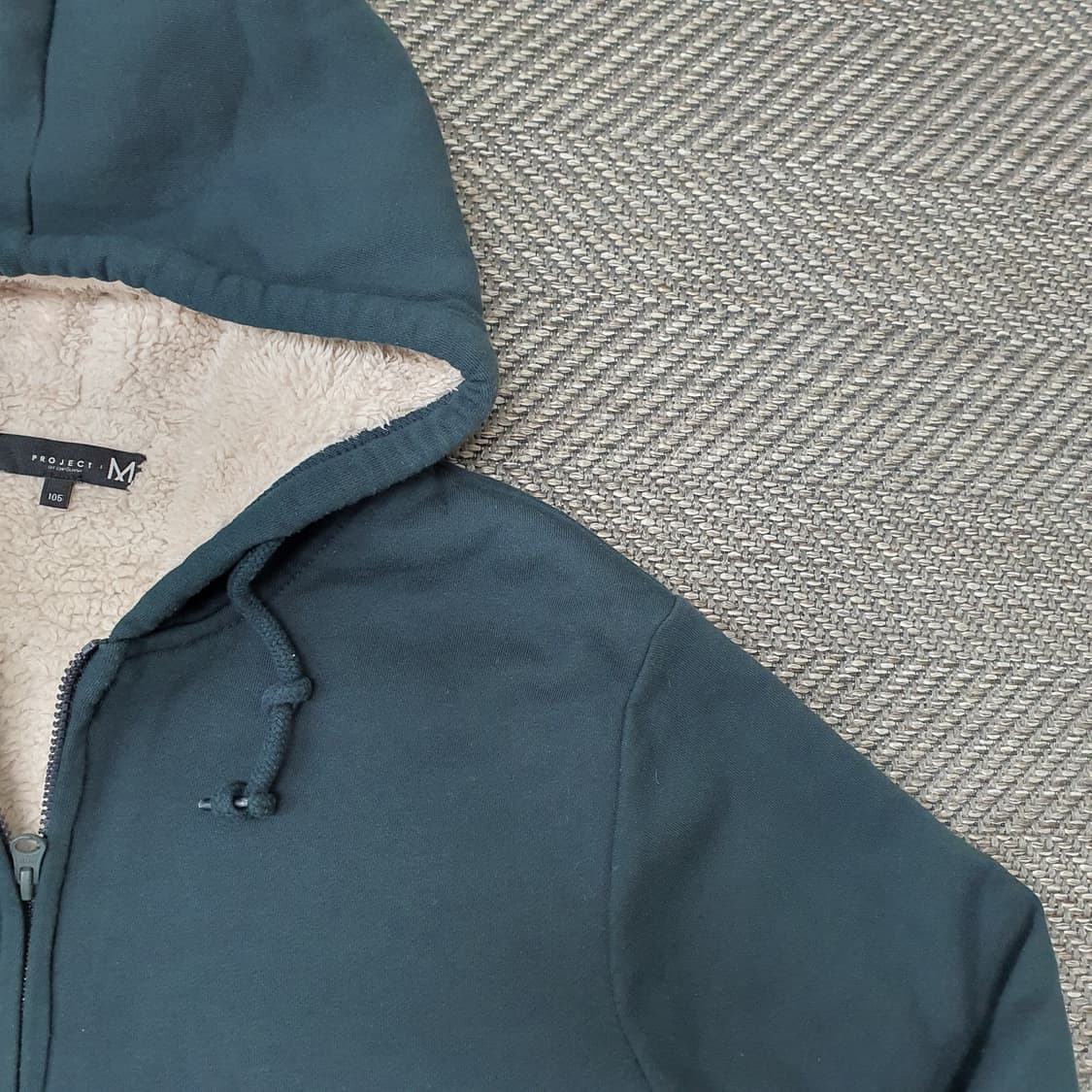 프로젝트엠 기모 후드집업 자켓 남자105 상품이미지3
