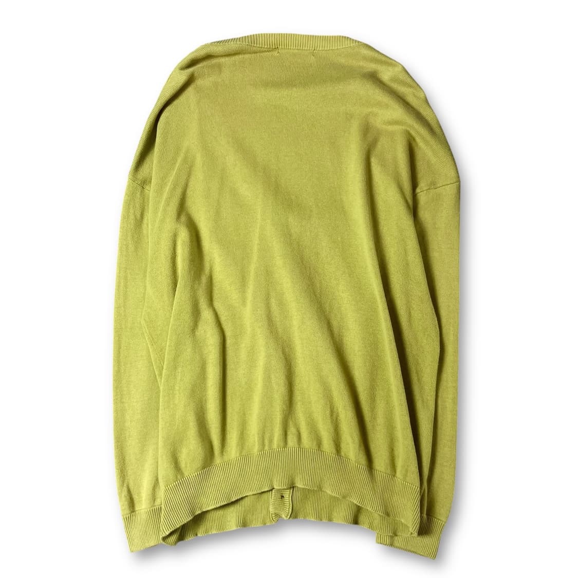 KUTIR 연그린 브이넥 긴팔 가디건 상품이미지2