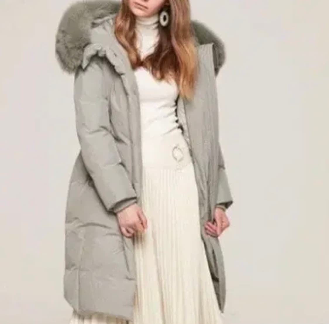 상태최상 에고이스트 사가퍼 롱패딩 55 온앤온 차정원st 상품이미지1