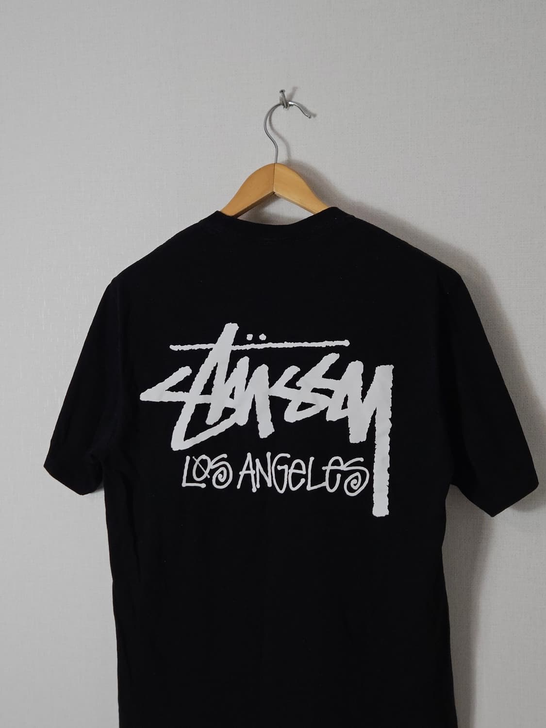 스투시 스탁 로스앤젤레스 반팔 티셔츠 STUSSY 블랙 M 상품이미지2