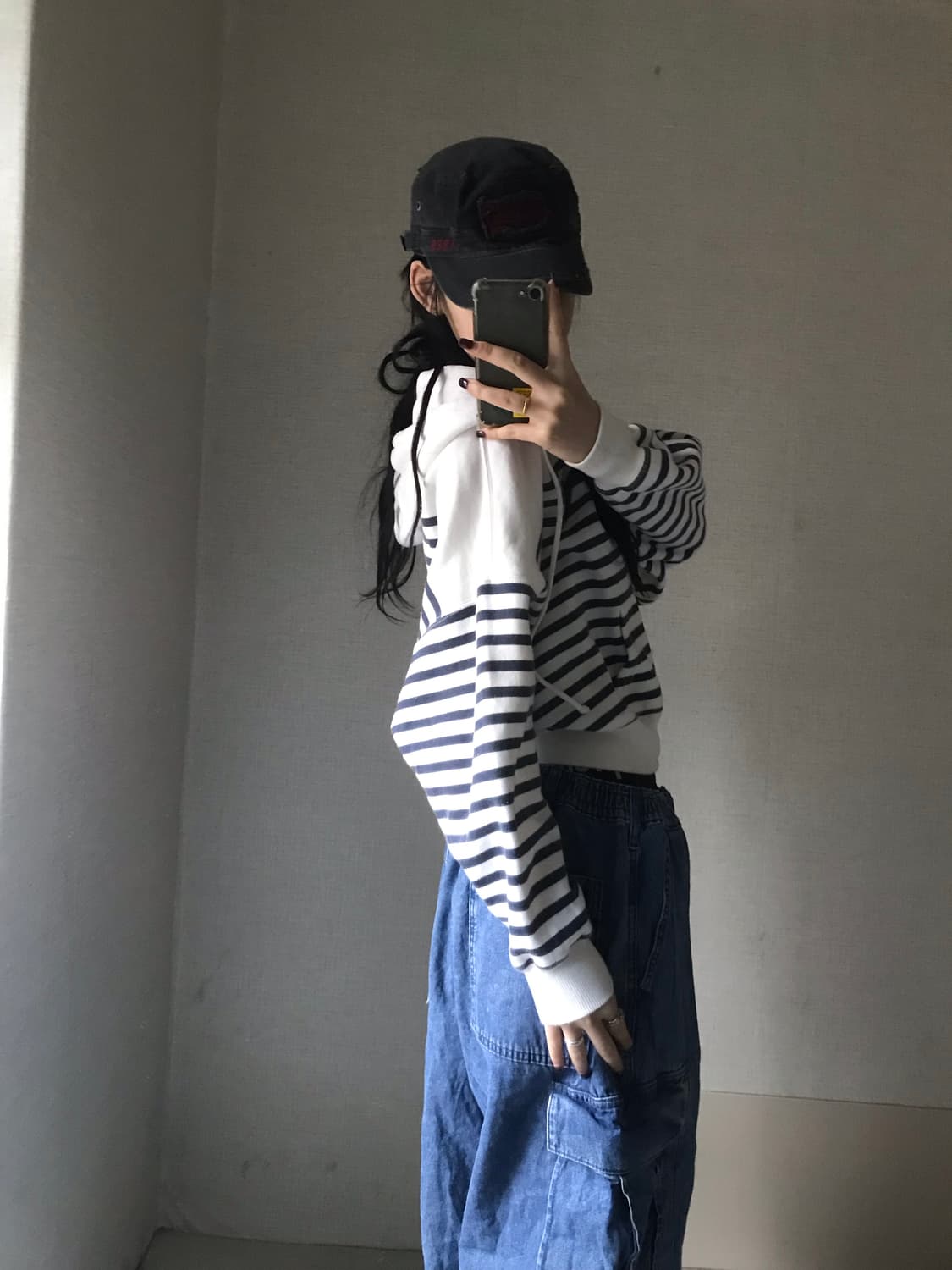 폴로 스트라이프 후드집업 상품이미지5