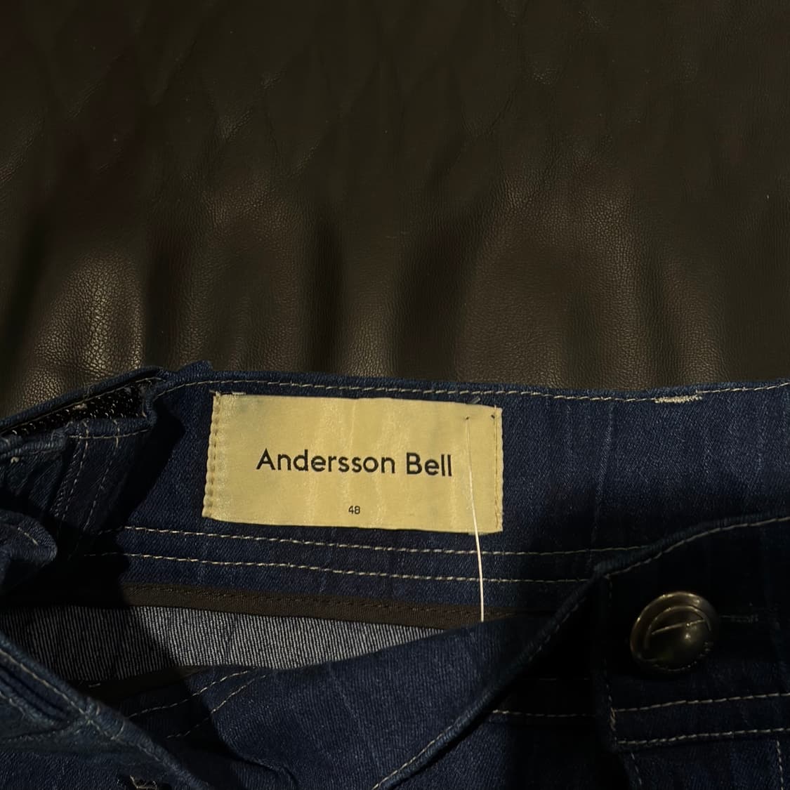 앤더슨벨 포켓 데님 카고 팬츠 상품이미지9