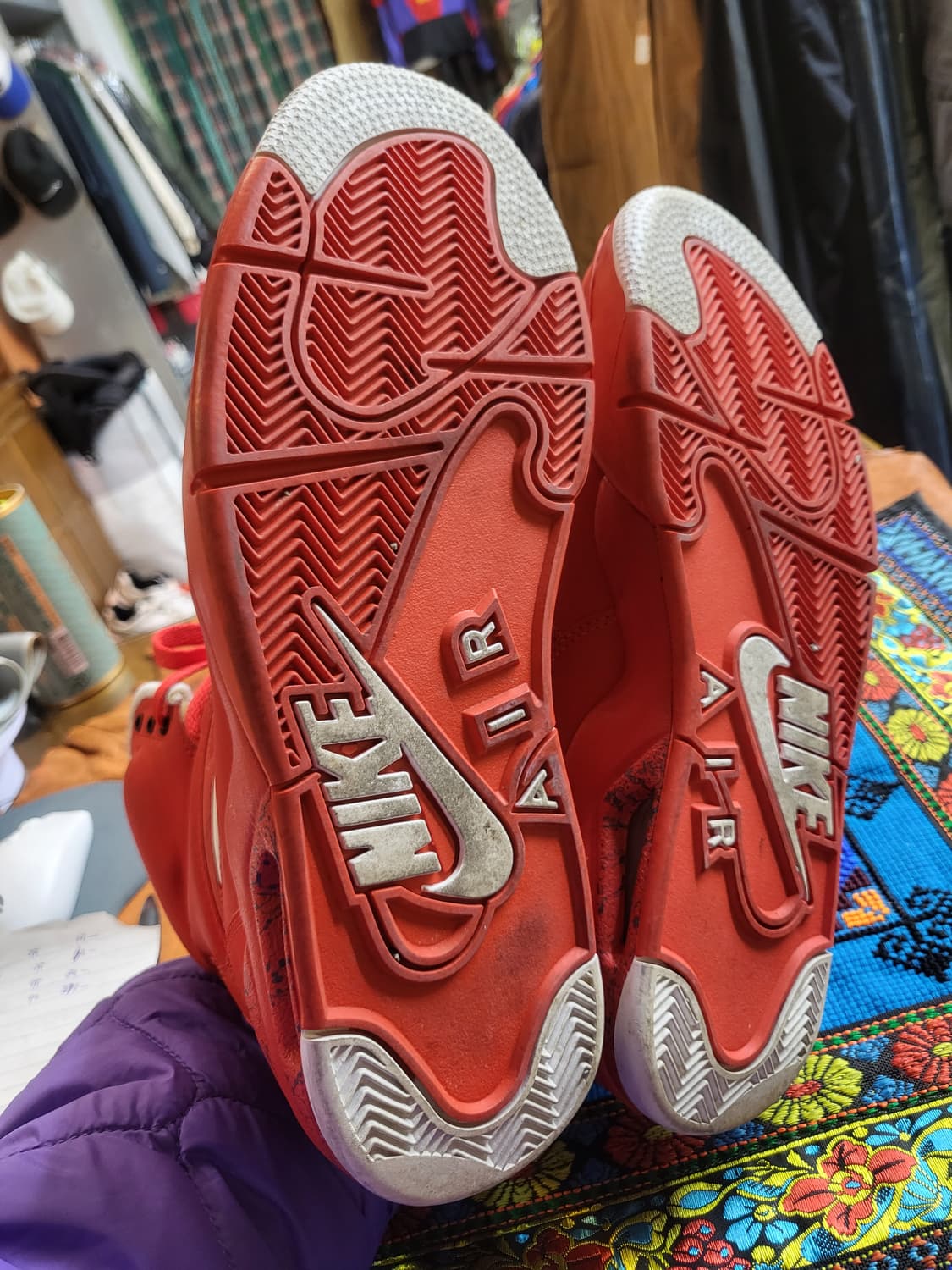 국내희귀 레어템) 나이키 에어 커맨드 포스 유니버시티 상품이미지8