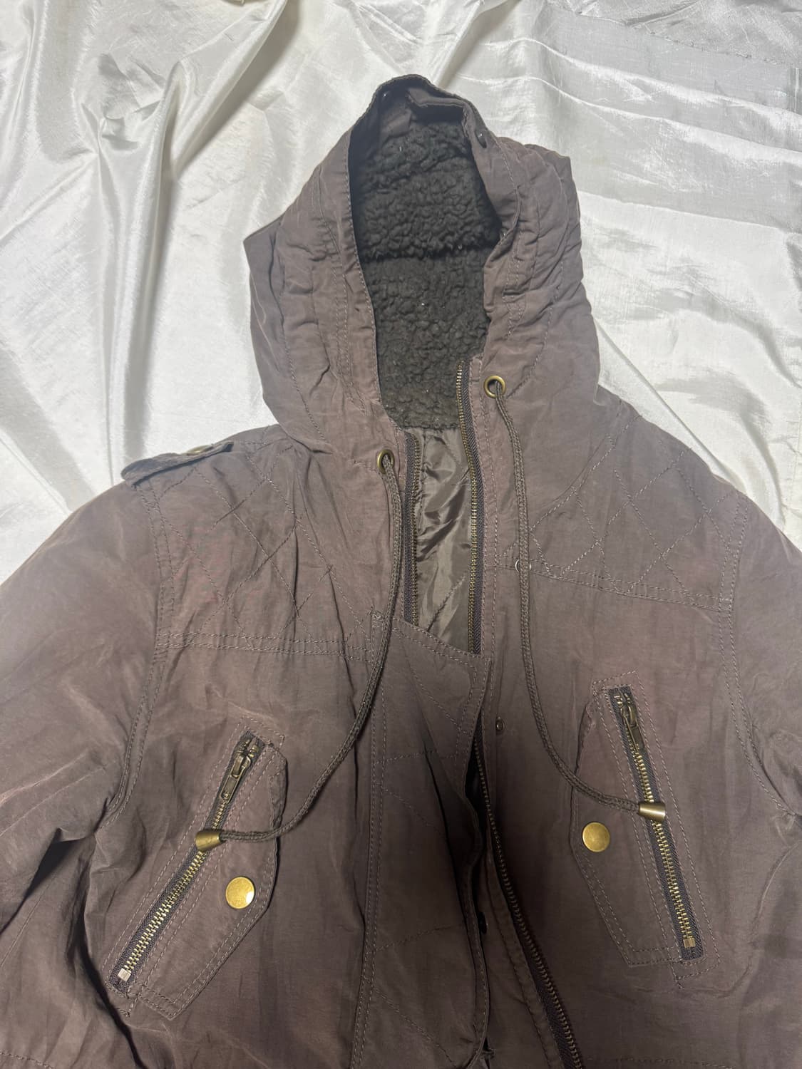 Y2K multi Pocket Padding Jacket 상품이미지3