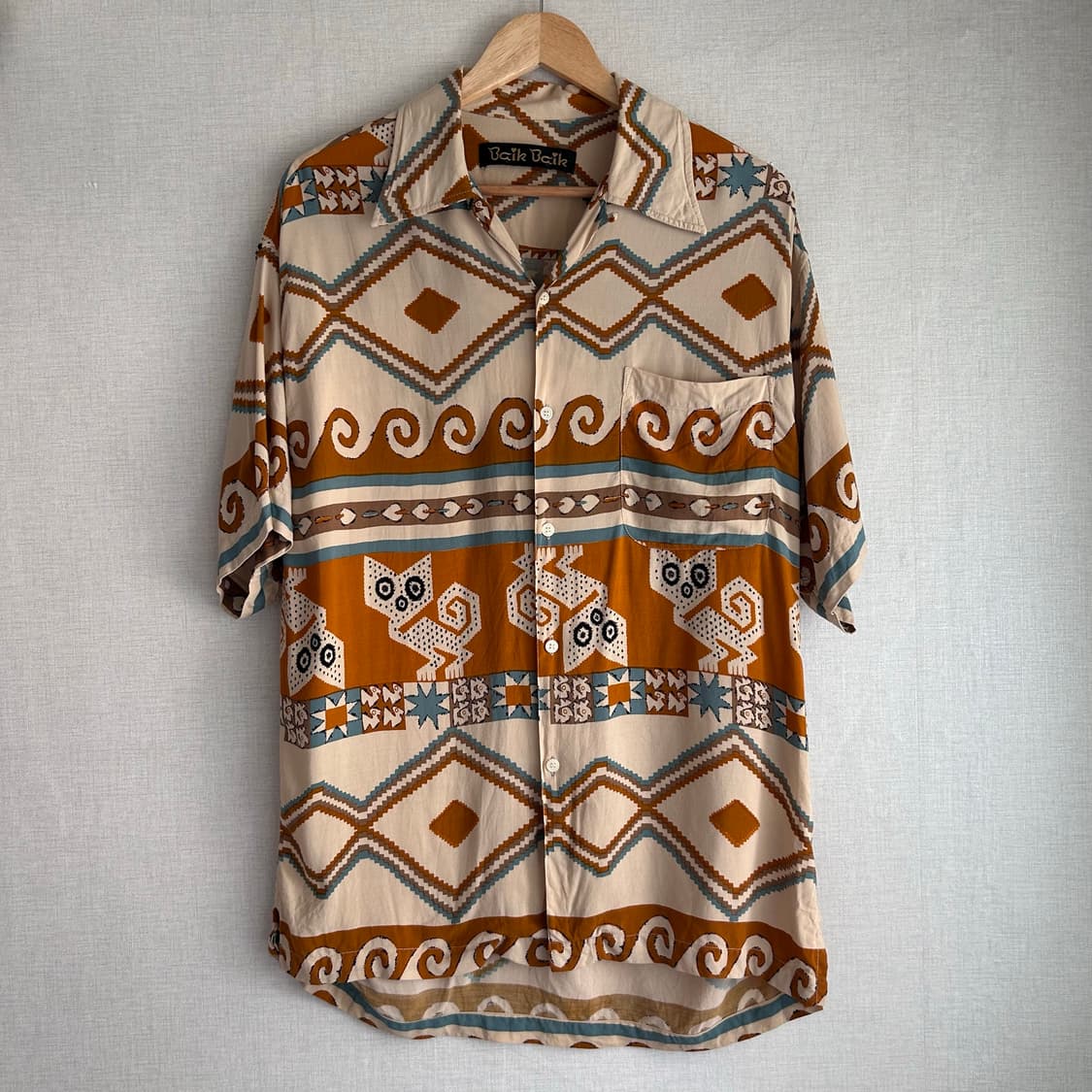 Vintage Ethnic Pattern Shirts 상품이미지1