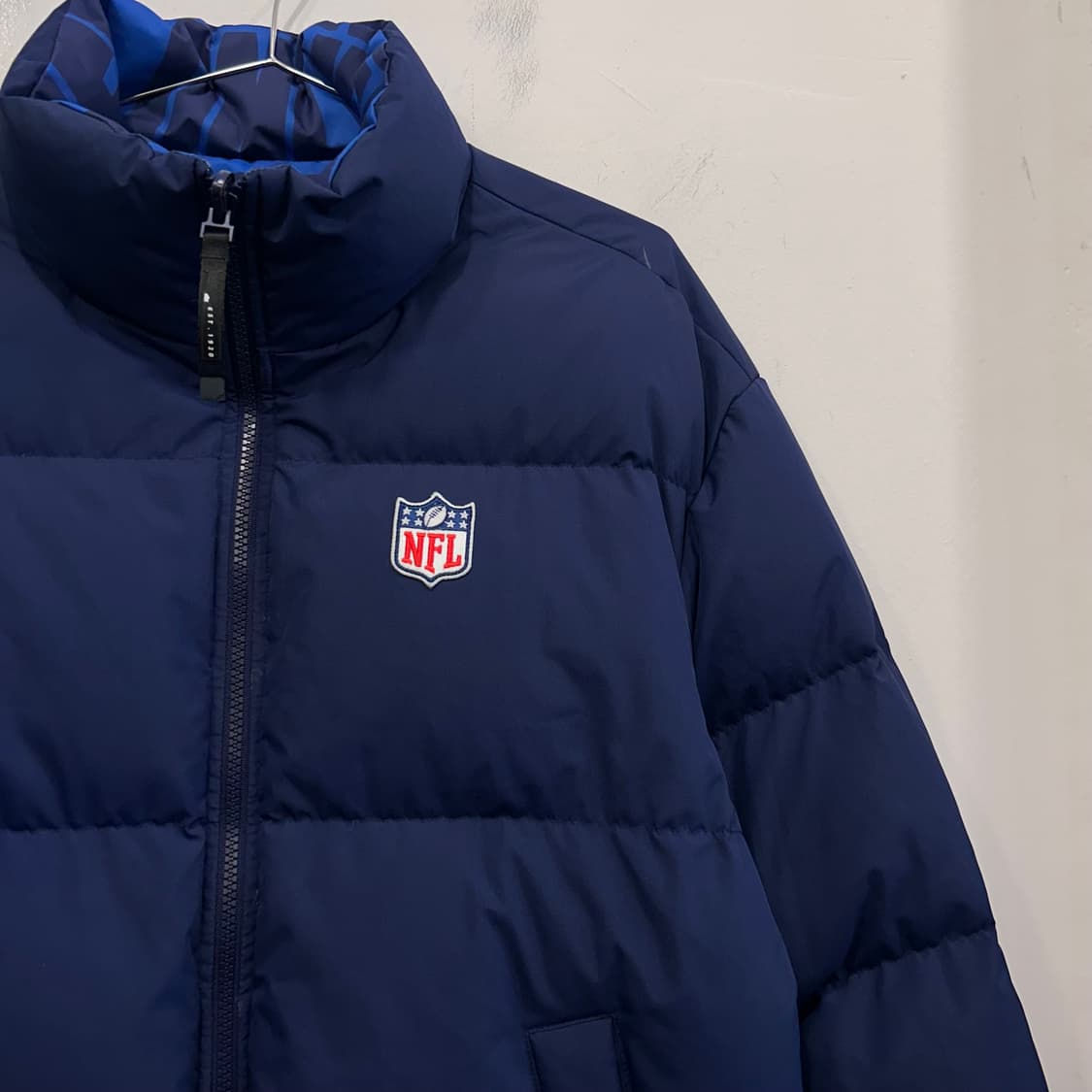 NFL 덕다운 와펜로고 리버시블 푸퍼 패딩자켓 상품이미지1