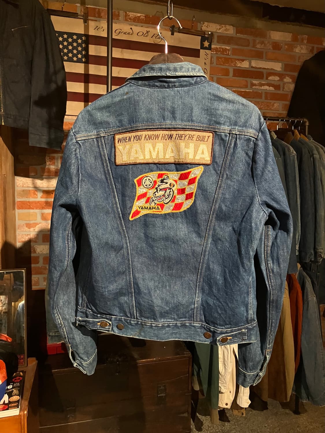 80s USA 빈티지 랭글러 126PW 데님 자켓 상품이미지6