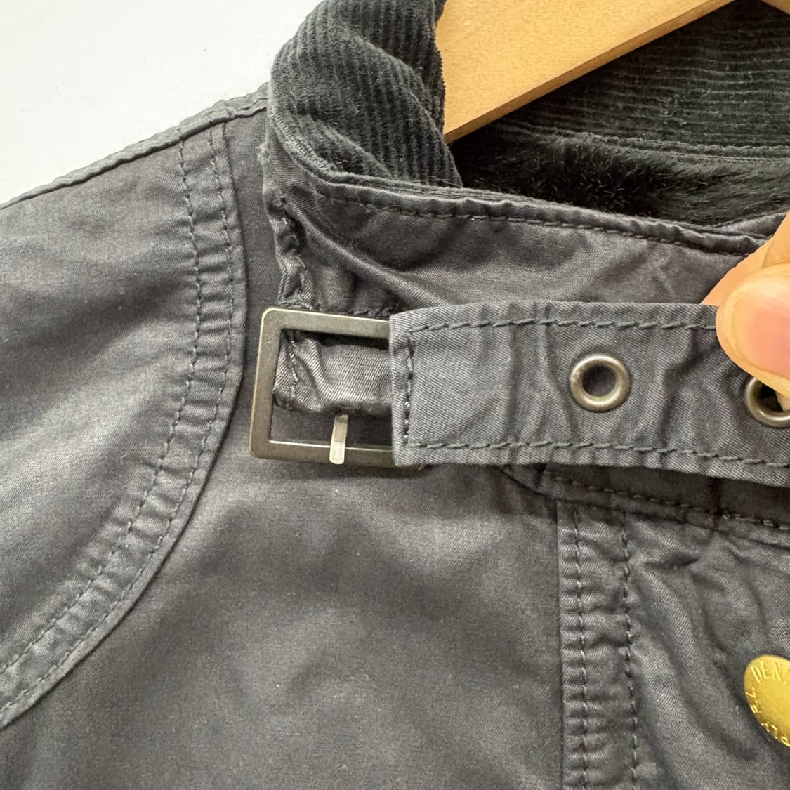 데님앤서플라이 랄프로렌 블랙 야상 자켓 여s 상품이미지2