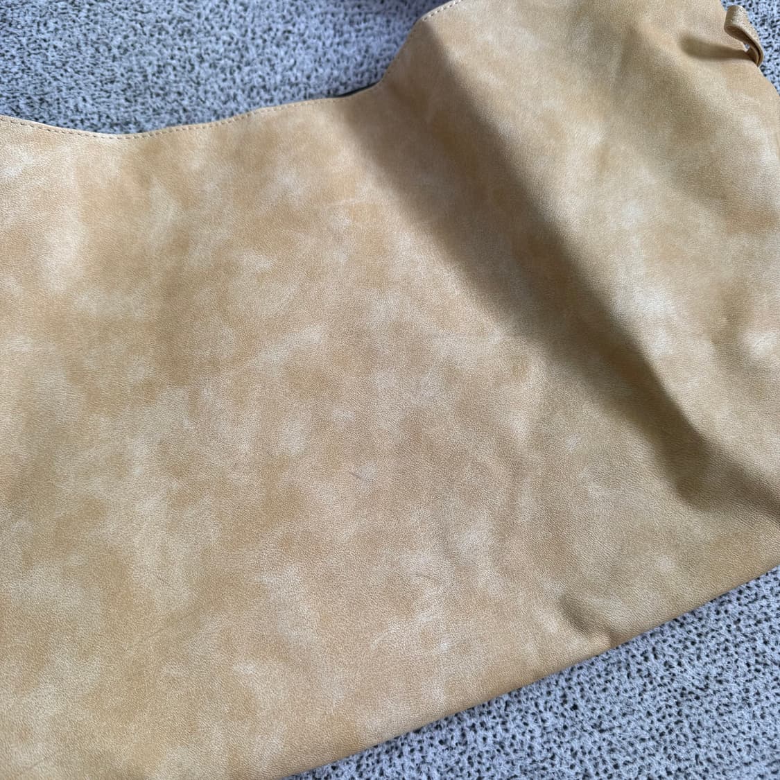 레터리 리버시블 백(옐로우) 상품이미지8