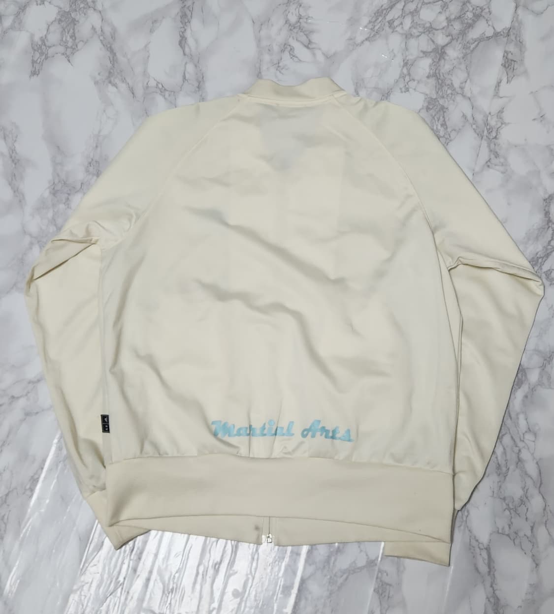 아디다스 삼선 아이보리x민트 트레이닝 져지 자켓 상품이미지4