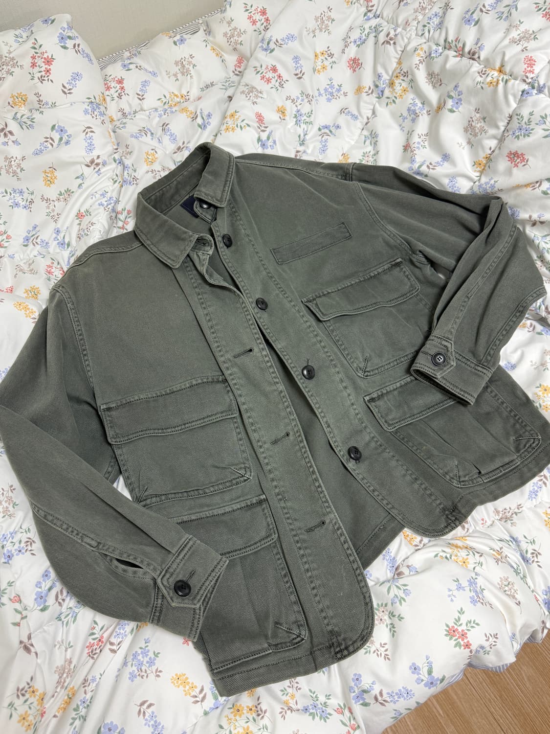 Leshop 카키데님자켓 상품이미지1