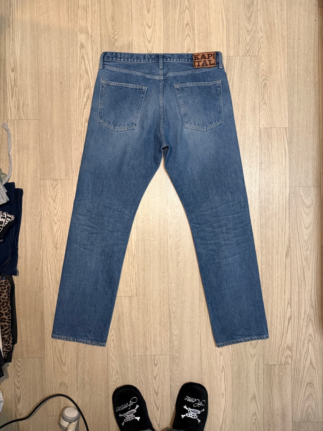 캐피탈 몽키시스코 14oz 데님 5P 인디고 상품이미지1