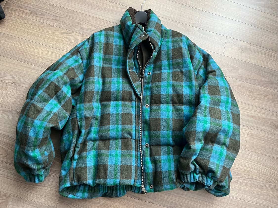 스튜디오톰보이 체크 점퍼 상품이미지1