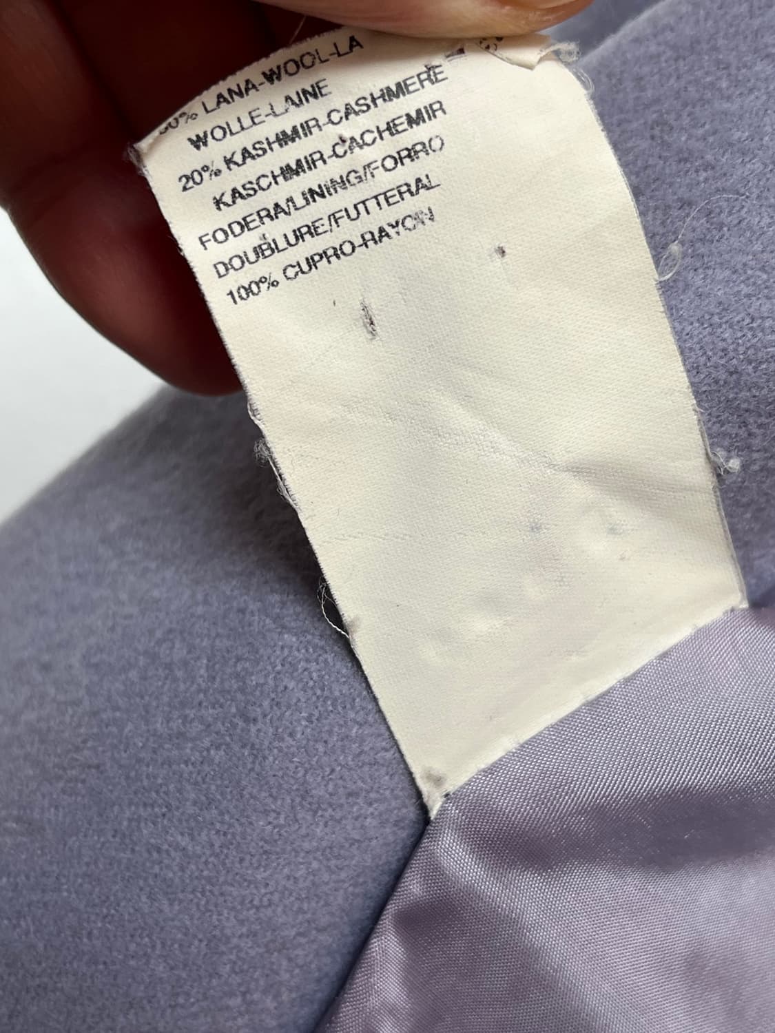 Emporio Armani 울 캐시미어 혼방 블레이저 38 상품이미지6