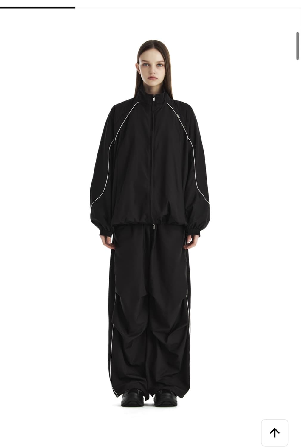 새상품) 트리밍버드 파이핑 셋업 트랙 점퍼 바람막이 상품이미지2