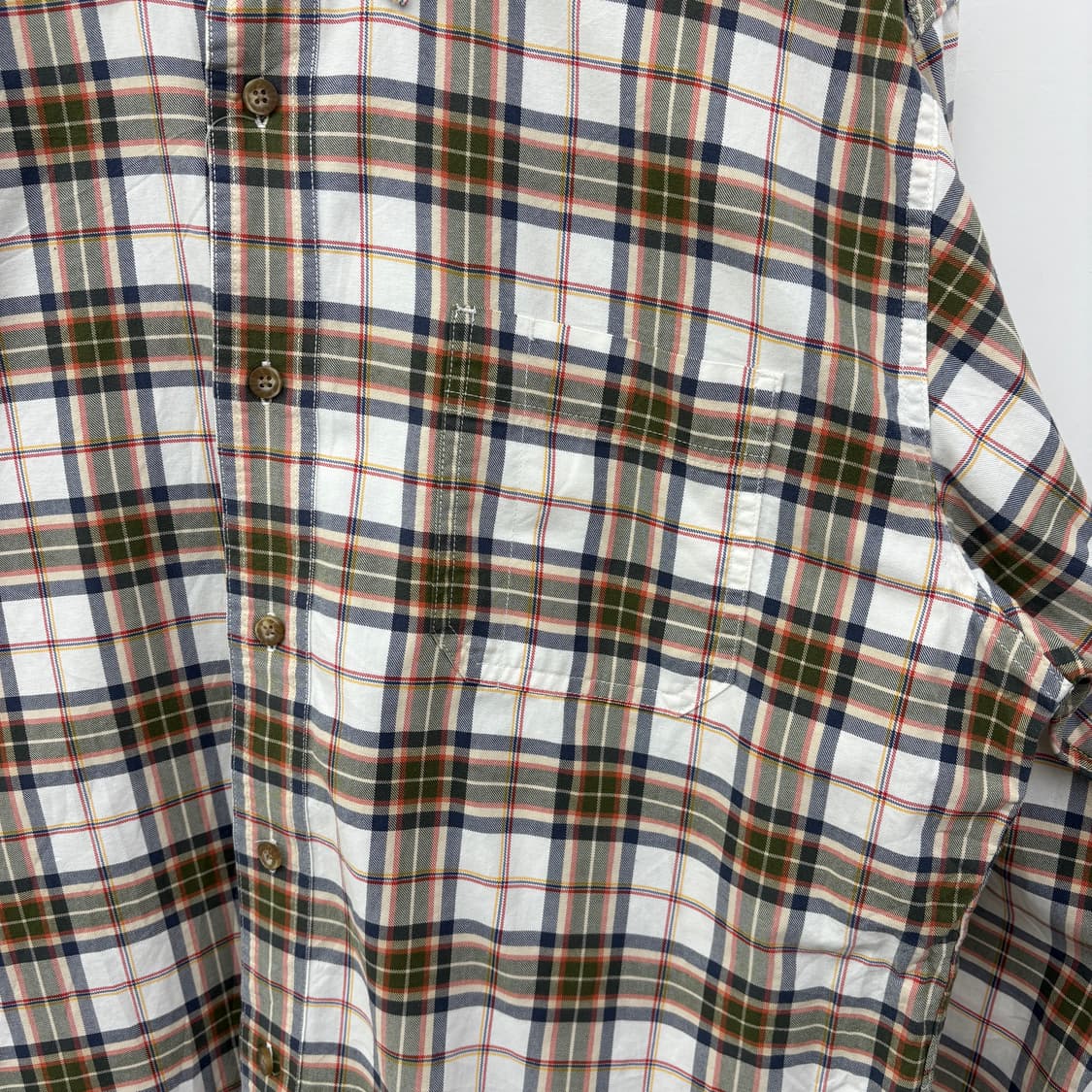 에디바우어 체크 긴팔 셔츠 남성XL 상품이미지2