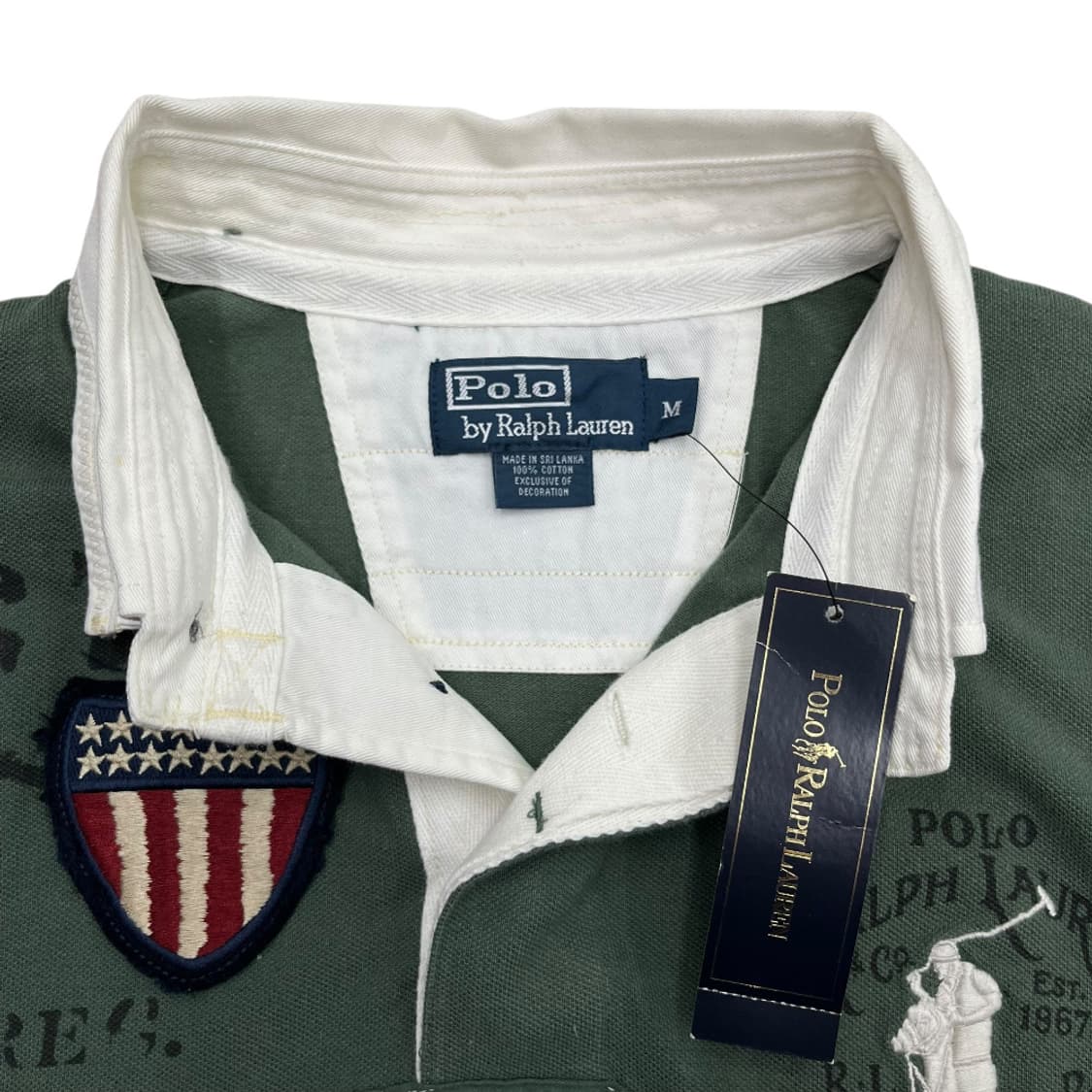 폴로 랄프로렌 빅포니 딥카키 카라 반팔 M ( 새상품 ) 상품이미지5