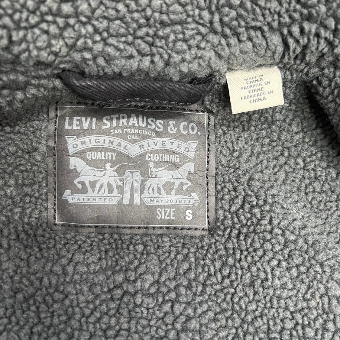 S) 리바이스 데님 셰르파 자켓 청자켓 트러커자켓 양털 자켓 상품이미지7