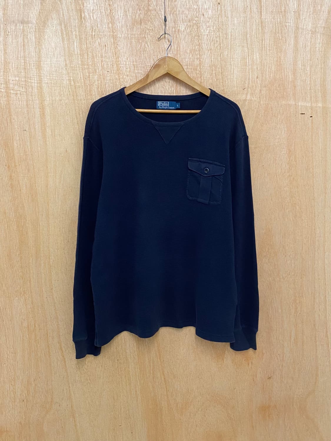 POLO RALPHLAUREN pocket waffle knit 와플니트 상품이미지3