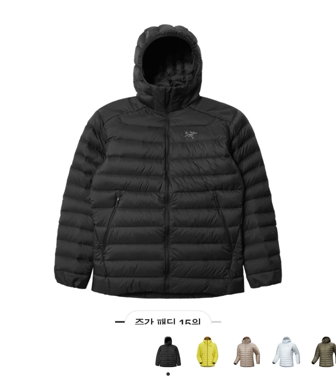 아크테릭스 세륨 후디 s사이즈  상품이미지1