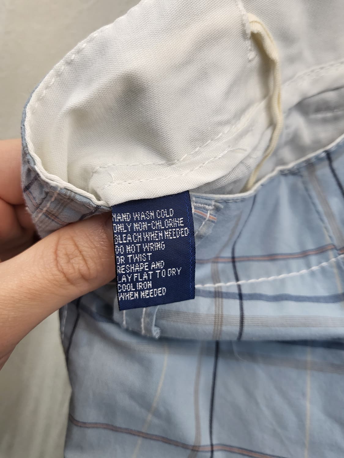 폴로 랄프로렌 체크 패턴 반바지 남성용 상품이미지4