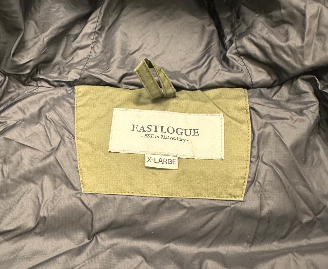 이스트로그 유틸리티 구스다운 패딩 올리브 XL 상품이미지7