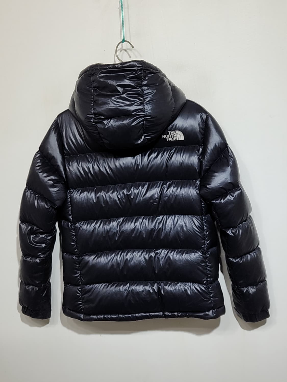 (S) 노스페이스 눕시패딩 점퍼 블랙 거위털 700 다운자켓  상품이미지7