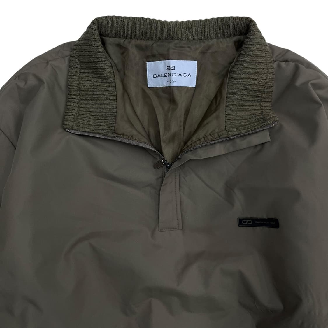 발렌시아가 니트 카라 베이지 웜업 105 상품이미지4