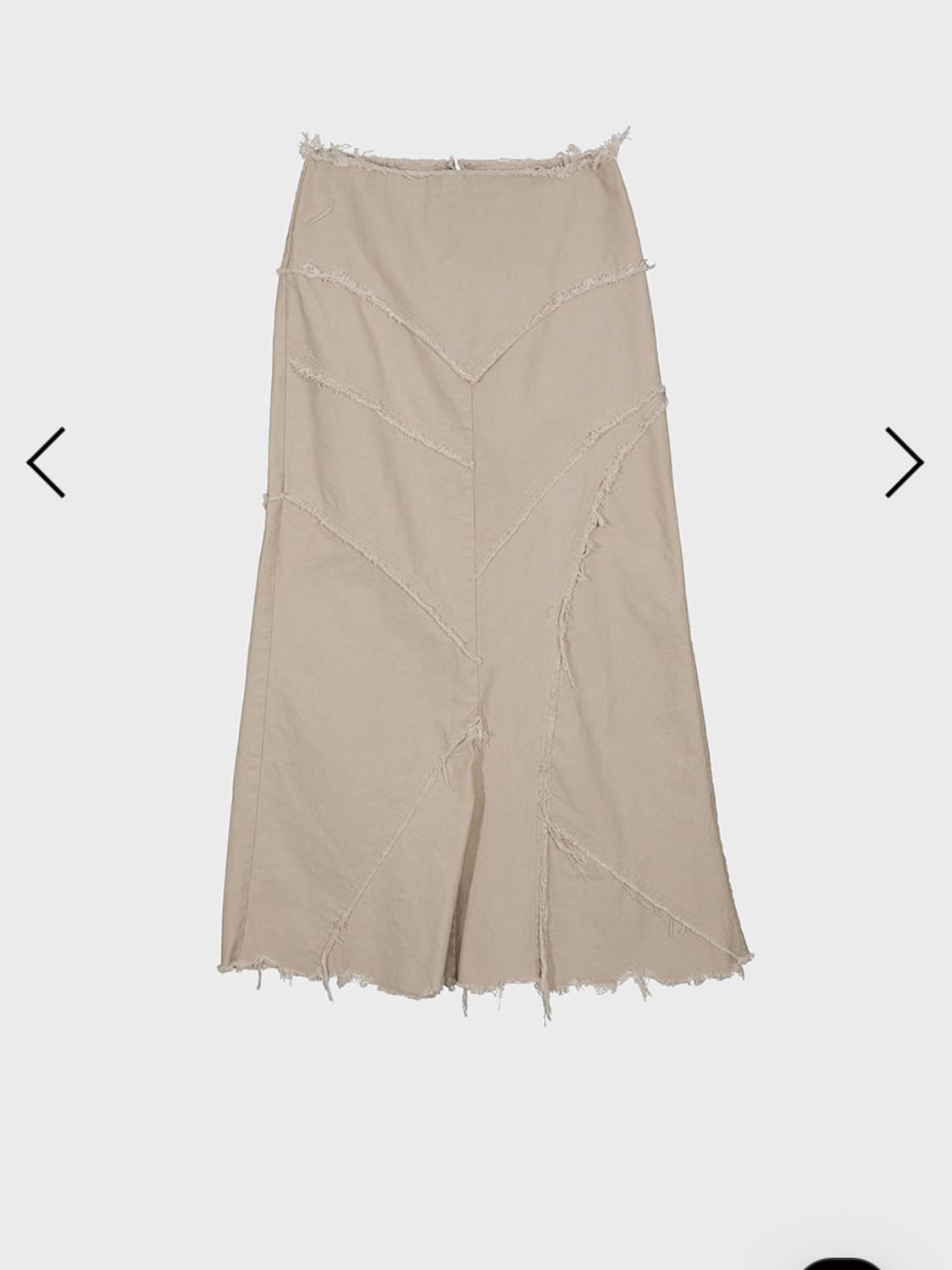 데어드 SLASH SEAM SKIRT s 상품이미지1