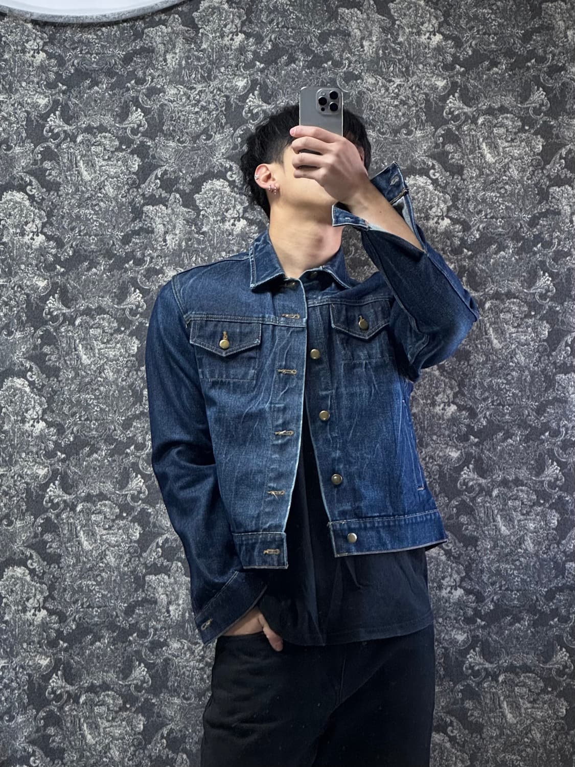 american apparel 아메리칸어패럴 청자켓 상품이미지1