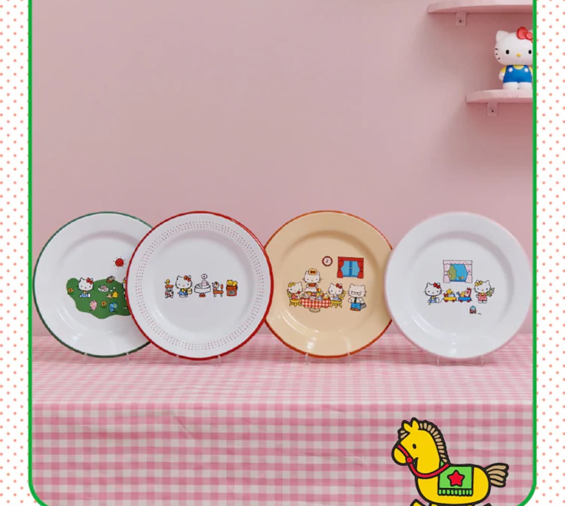 크로우캐년 키티 머그컵 요거트볼 플레이트 상품이미지4