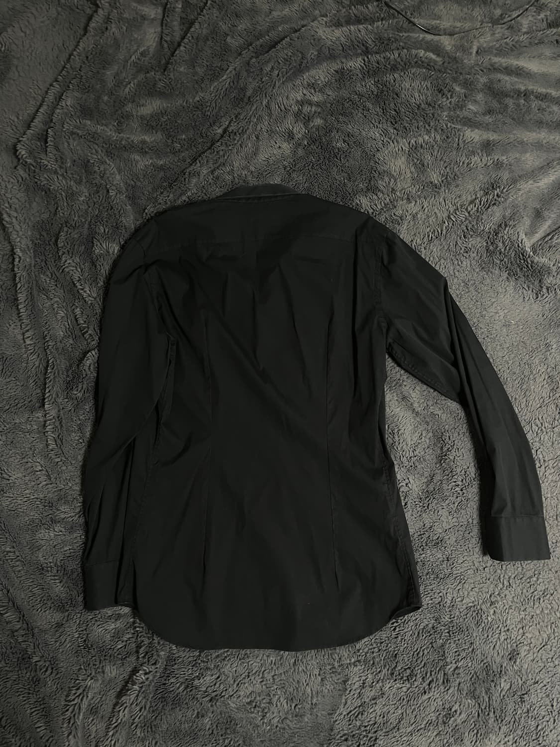 프라다 드레스셔츠 블랙 42 상품이미지2