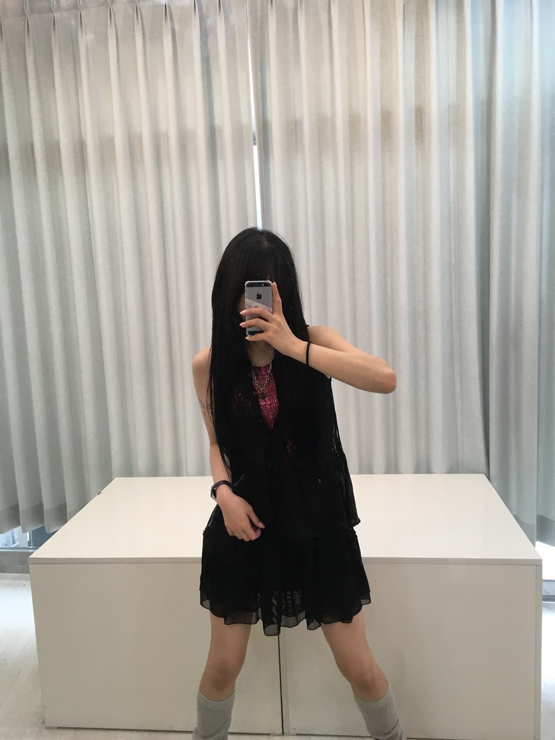 빈티지 펑크 코디 세트 상품이미지2