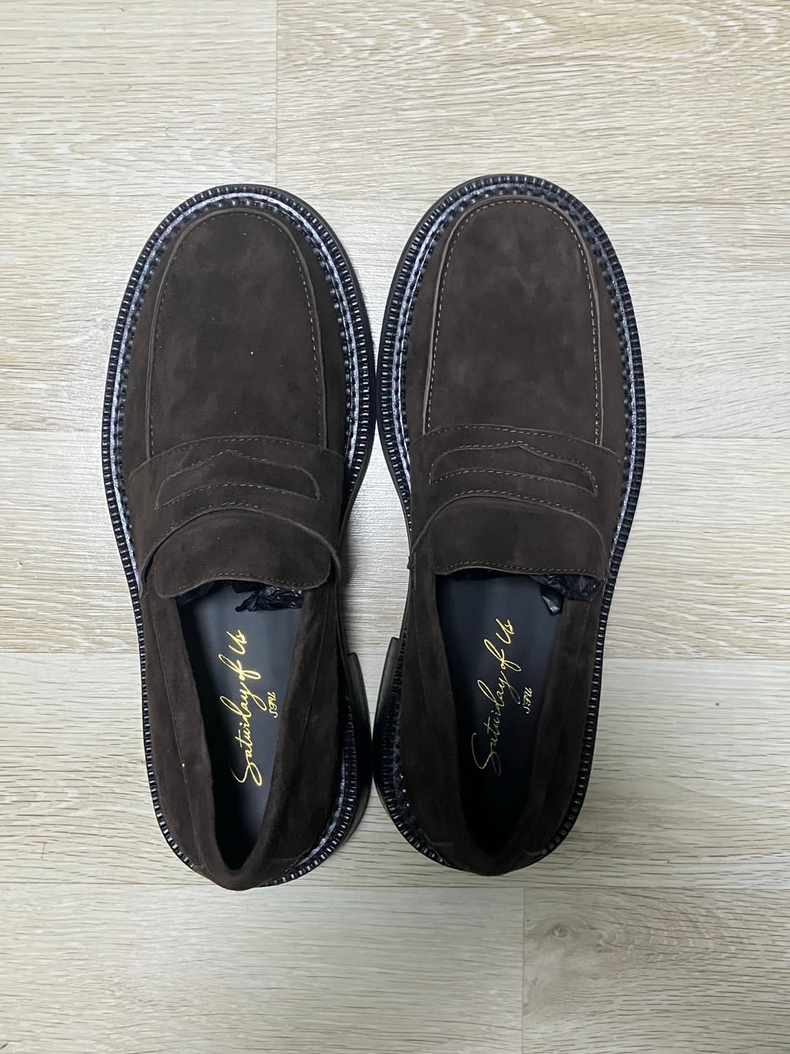 STU 스웨이드 로퍼 43사이즈 새상품 상품이미지3