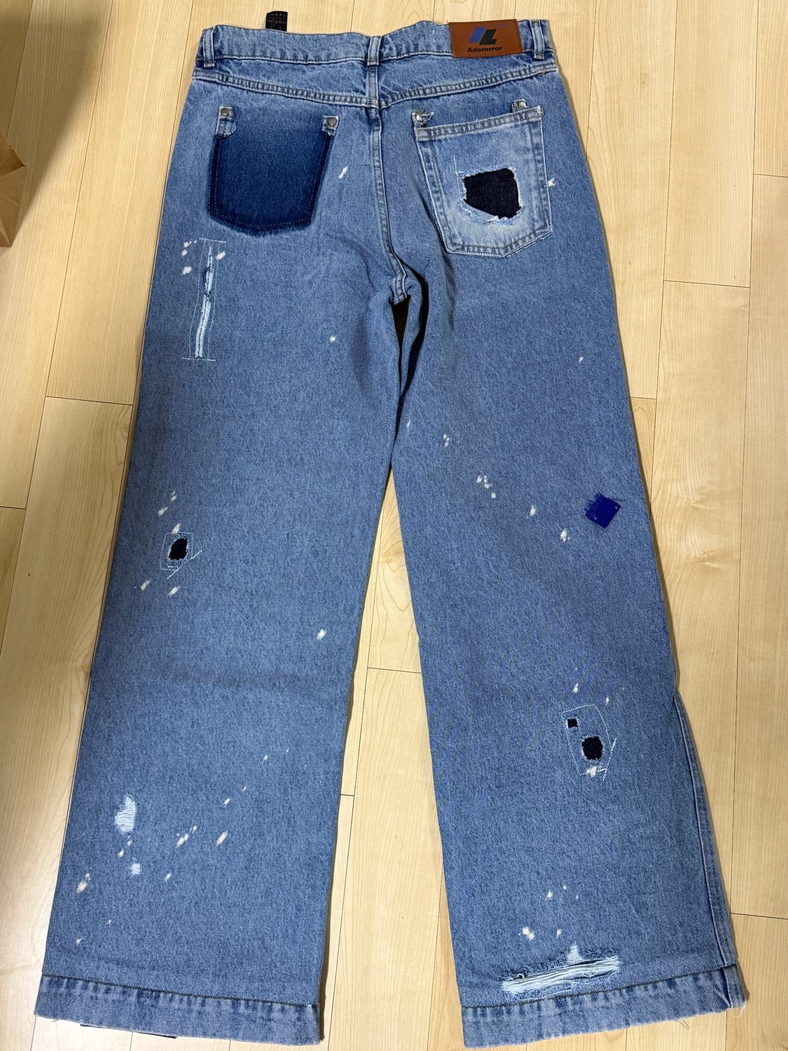 자라X아더에러 패치워크 진 상품이미지5