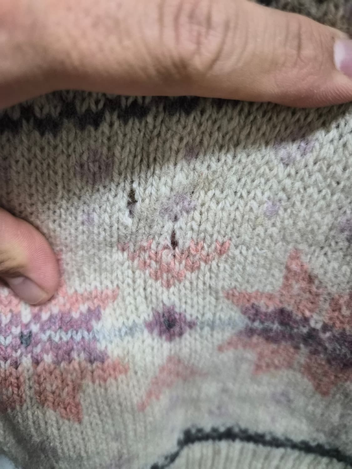 우먼 L) 에디바우어 made in usa 빈티지 니트 팝니다 상품이미지5